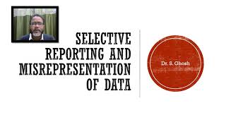 Selective Reporting and Misrepresentation of Data [upl. by Yruam]