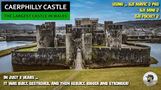 Caerphilly Castle  The Largest in Wales 2nd in Britain [upl. by Rot958]