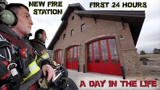 First 24 Hours in a New Fire Station  A Day in the Life [upl. by Holle]