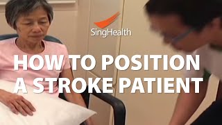 How To Position A Stroke Patient [upl. by Anetsirk]